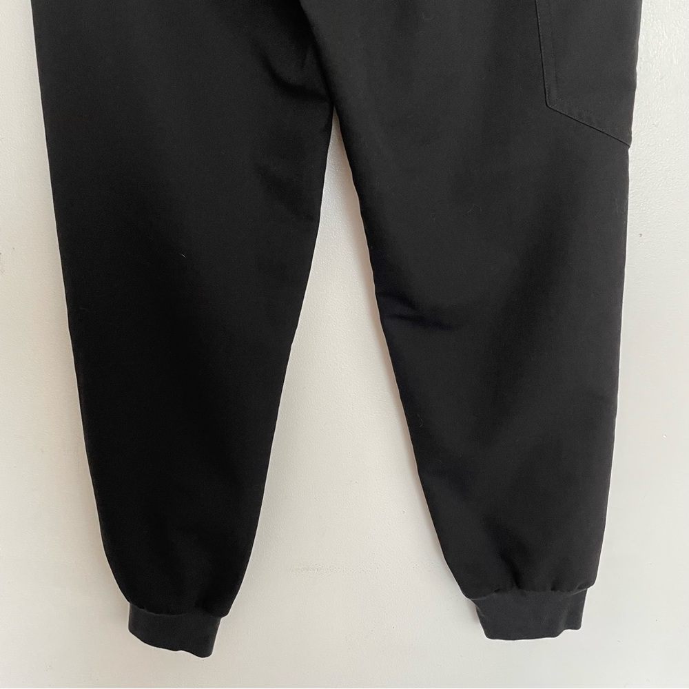 Women’s FIGS High Waisted Zamora Jogger Scrub Pants Black 1926 Size MP - Picture 6 of 7